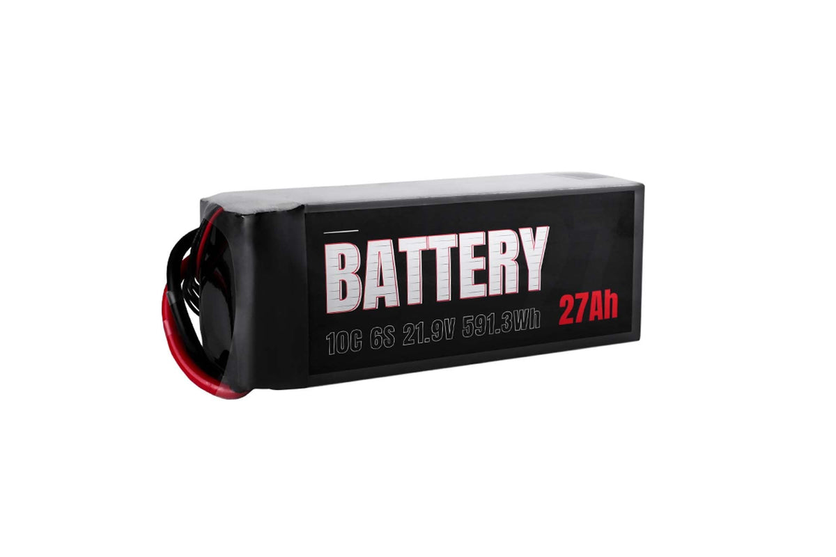 T-Drones- New Solid Li-ion Ares, 6S 27000mAh XT90-S