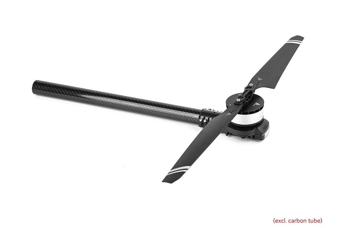 T-Motor A6L-X KV160 + MF2407P Props Modular Propulsion System - Black