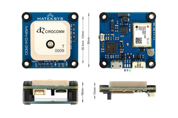 Matek Systems - GNSS M9N-G4-3100
