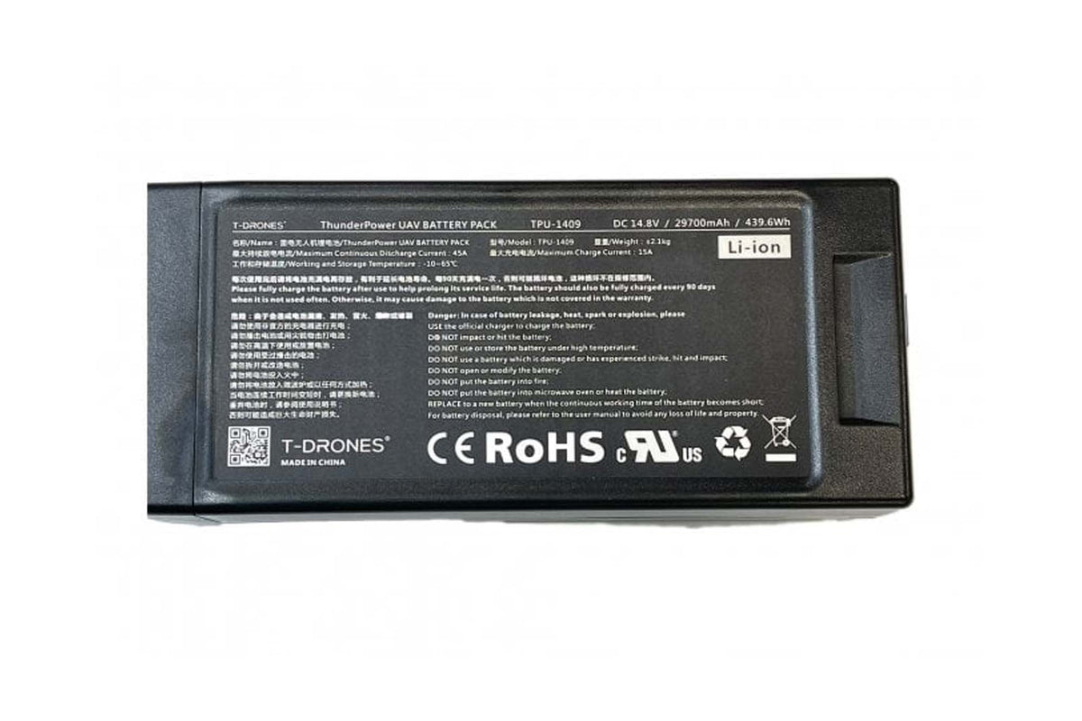 T-Drones- ARES Smart Battery, 4S 30000mAh