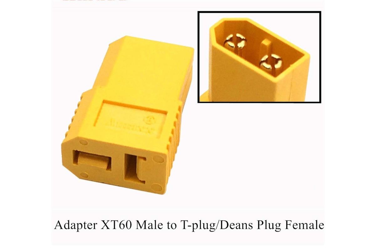 Male XT60 to Female Deans T Connector