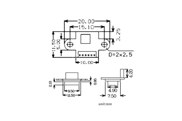 Benewake - TF-LC02 Lidar Range Finder Sensor