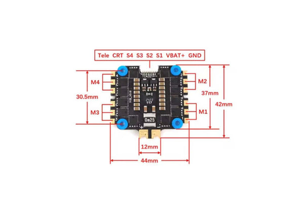 Hobbywing- XRotor 55A 4in1 6S Lite BLS RTF