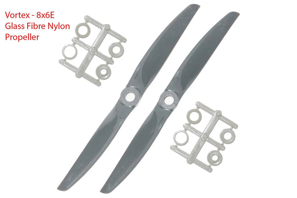XOAR x Gemfan Vortex Electric Glass Fibre Nylon Propeller 8x6E (Pack of 2)