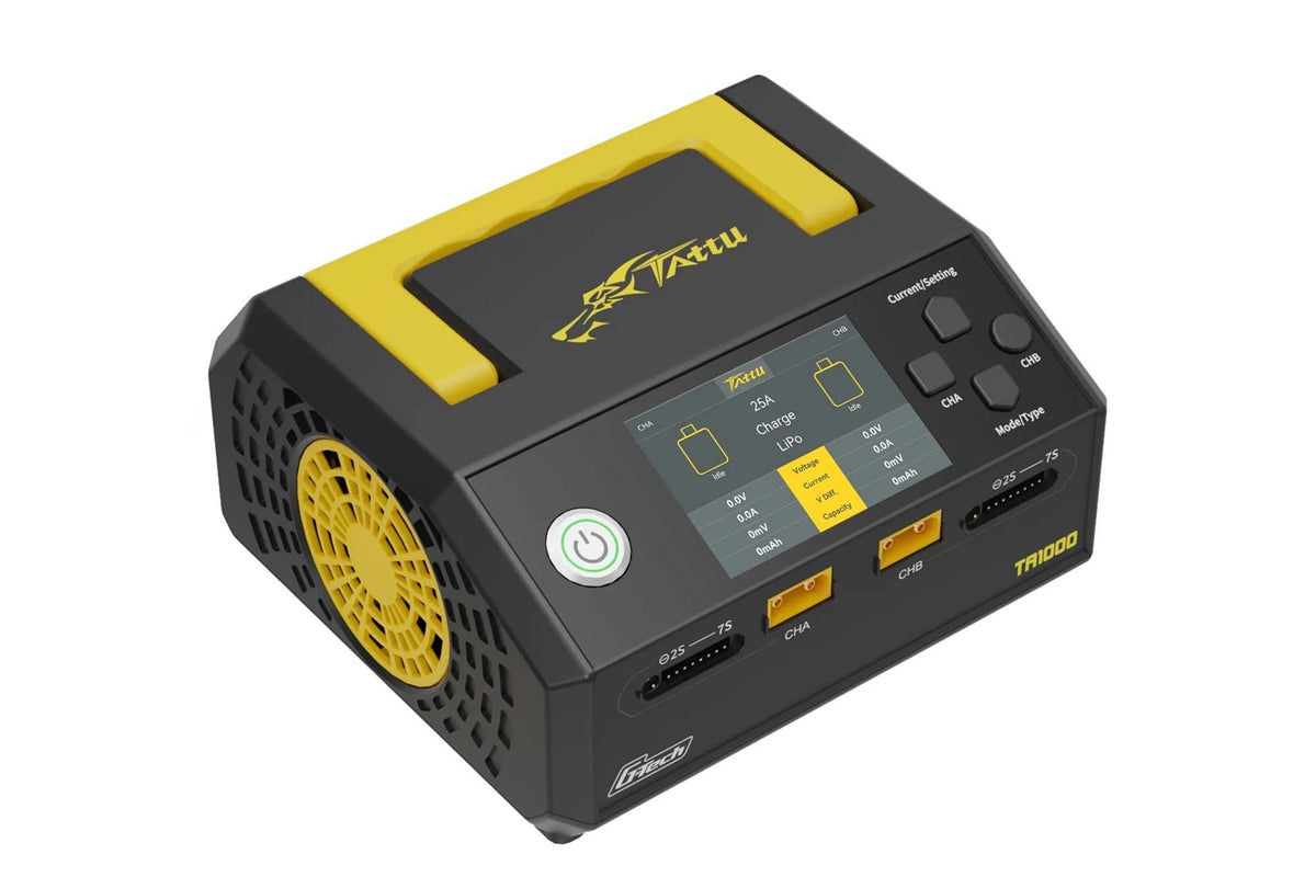 Tattu - TA1000 G-Tech Dual Channel 25A*2 1000W Smart Charger