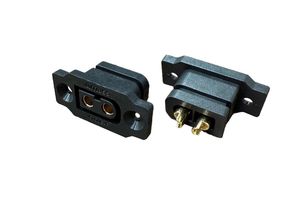 Amass - XT60E - F - Black - 1 Pcs