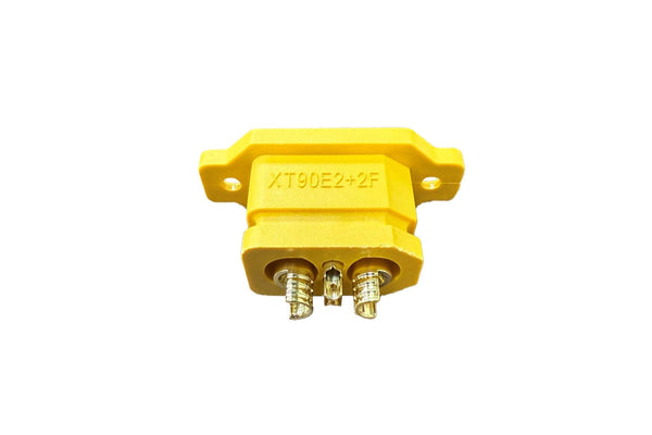 Amass - XT90E (2+2) - F - Yellow - 1 Pcs