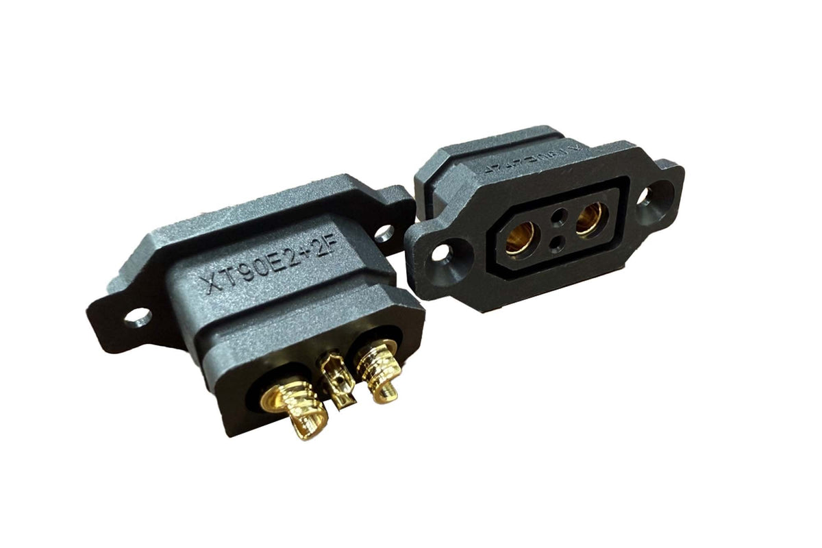 Amass - XT90E (2+2) - F - Black - 1 Pcs