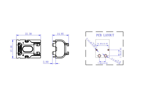 Amass LCB30PW-M S.O - 1Pcs