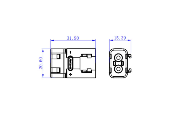 Amass LFB30-M S.O - 1Pcs