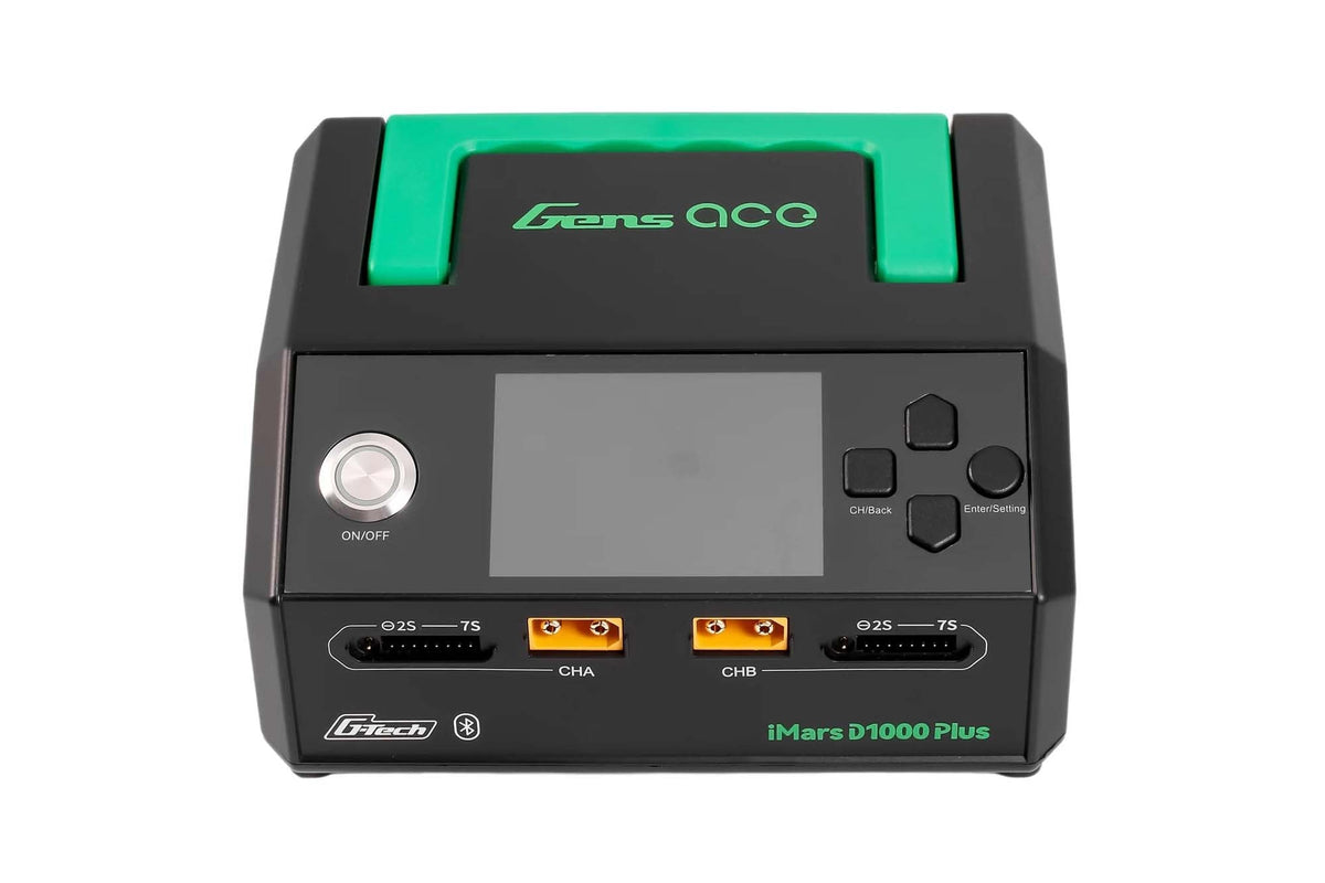 Gens Ace- G-Tech iMars D1000 Plus Smart Charger Black
