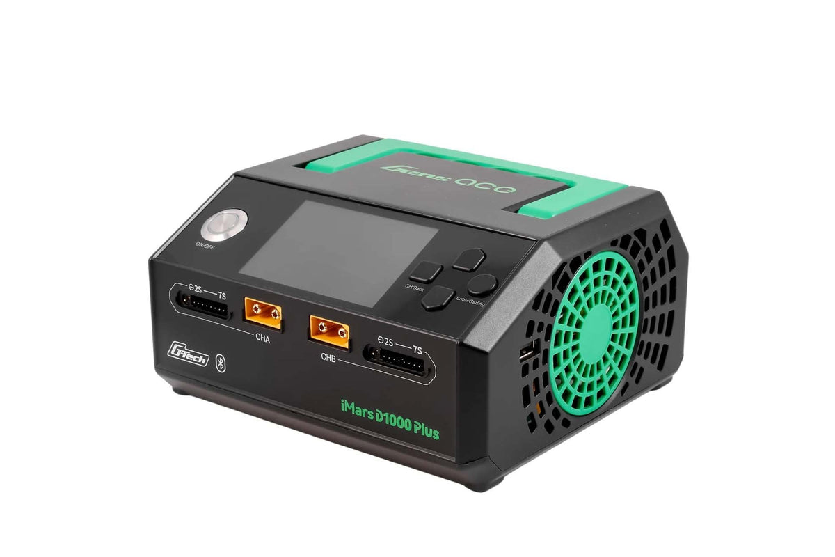 Gens Ace- G-Tech iMars D1000 Plus Smart Charger Black