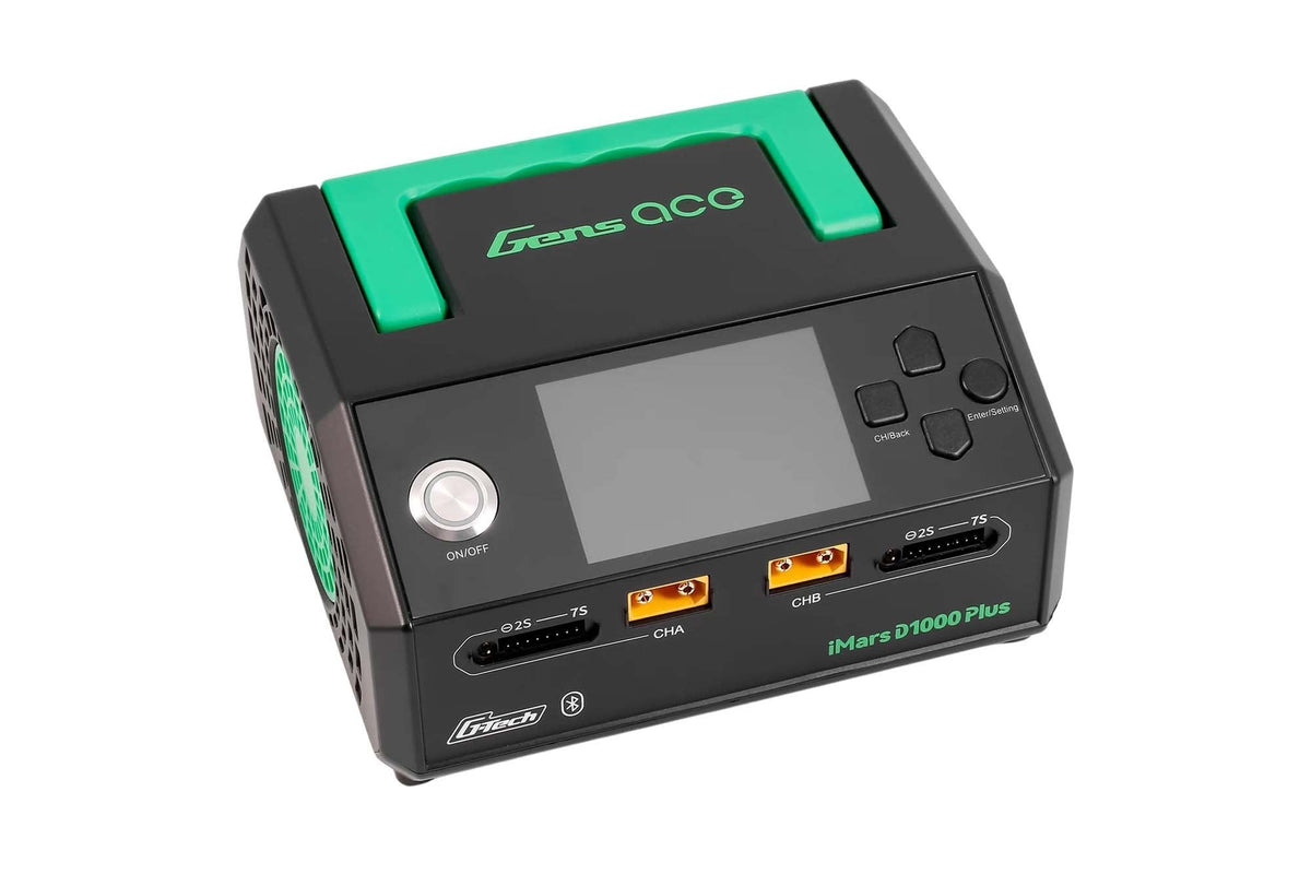 Gens Ace- G-Tech iMars D1000 Plus Smart Charger Black