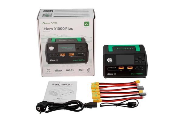 Gens Ace- G-Tech iMars D1000 Plus Smart Charger Black