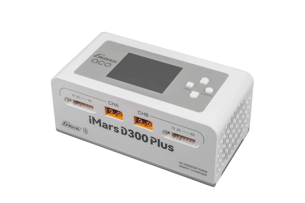 Gens Ace- G-Tech iMars D300 Plus Smart Charger Dual Channel White