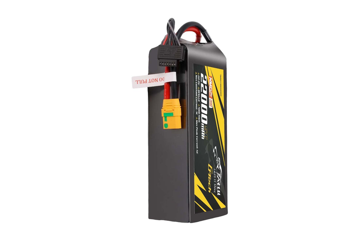 Tattu Semi-solid State 22000mAh 5C 22.2V 6S1P G-Tech Lipo Battery with XT90S-F