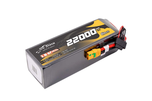 Tattu Ultra HV 22000mAh 5C 23.7V 6S1P G-Tech Lipo Battery with XT90S-F