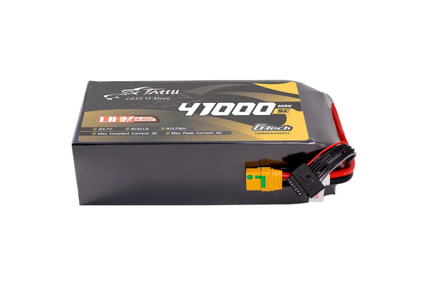 Tattu Ultra HV 41000mAh 5C 23.7V 6S1P G-Tech Lipo Battery with XT90S-F