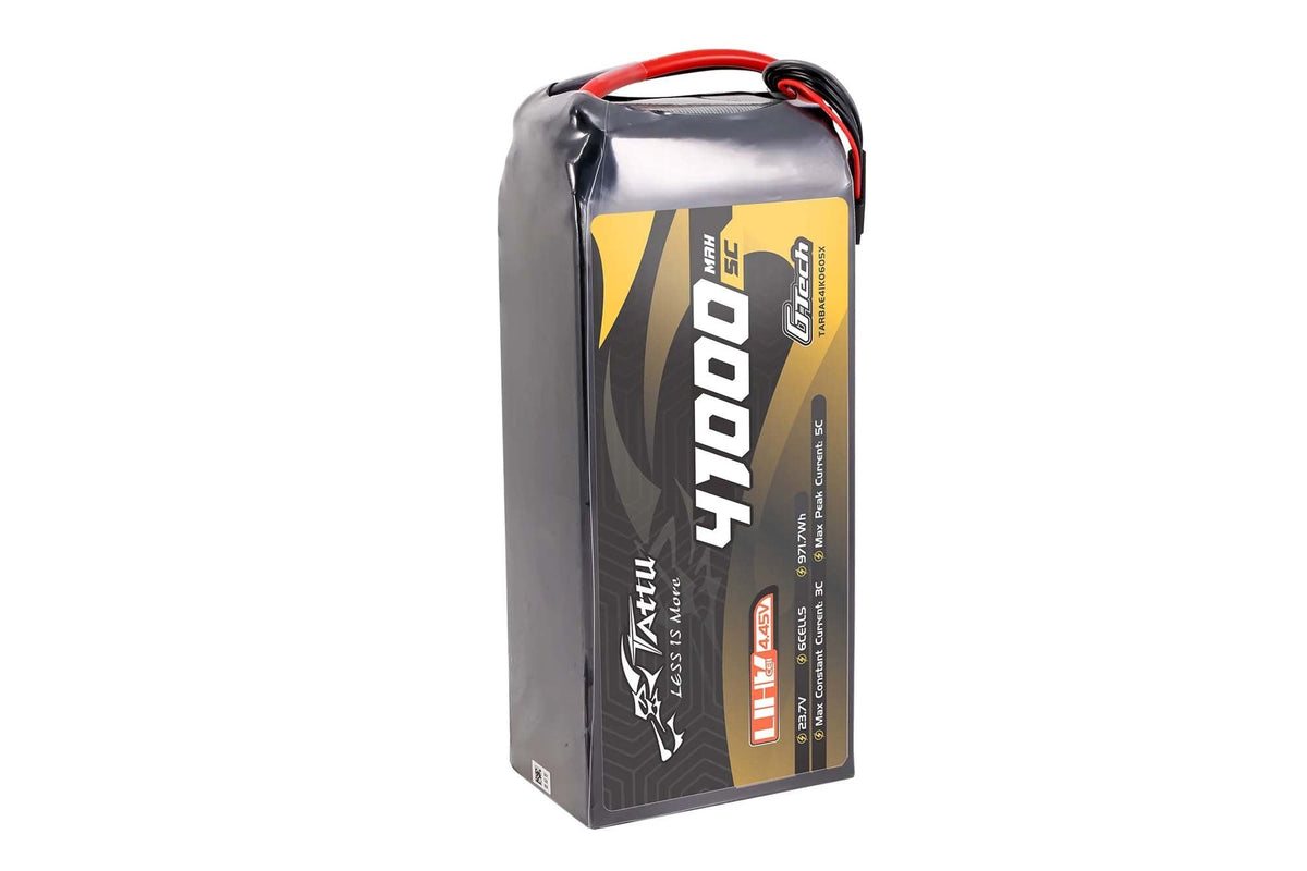 Tattu Ultra HV 41000mAh 5C 23.7V 6S1P G-Tech Lipo Battery with XT90S-F