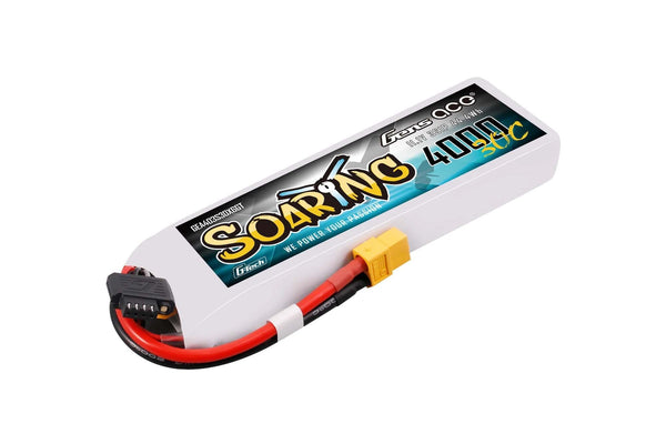 Soaring G-Tech 4000mAh 3S 30C Lipo Battery with XT60