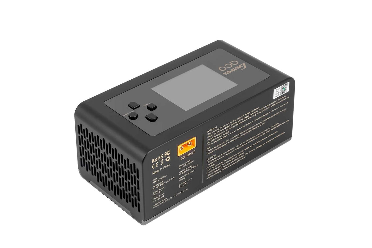 Gens Ace- G-Tech iMars D300 Plus Smart Charger Dual Channel Black