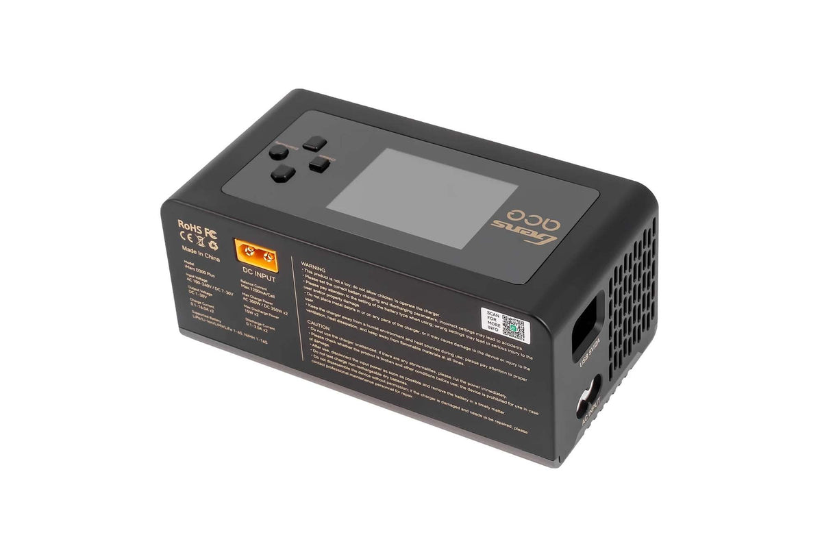 Gens Ace- G-Tech iMars D300 Plus Smart Charger Dual Channel Black
