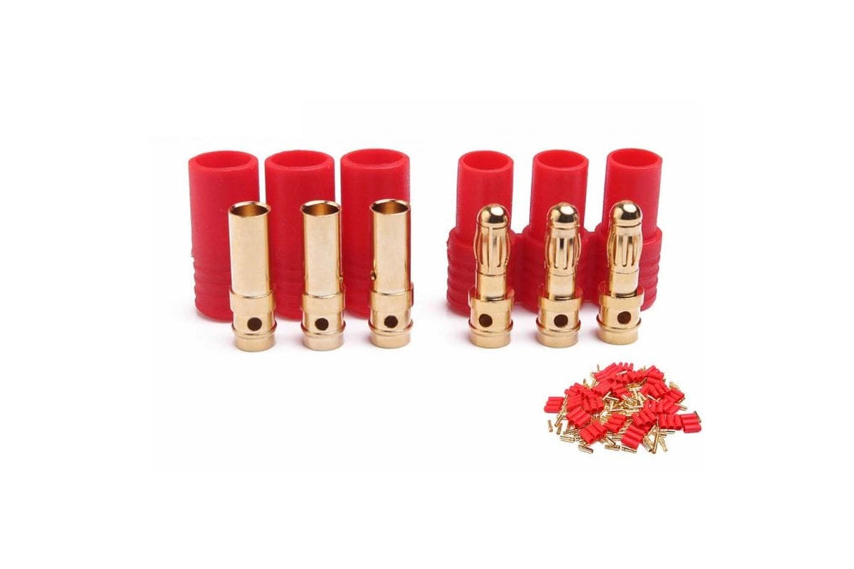 Amass 3x3.5mm Bullet Connector pair
