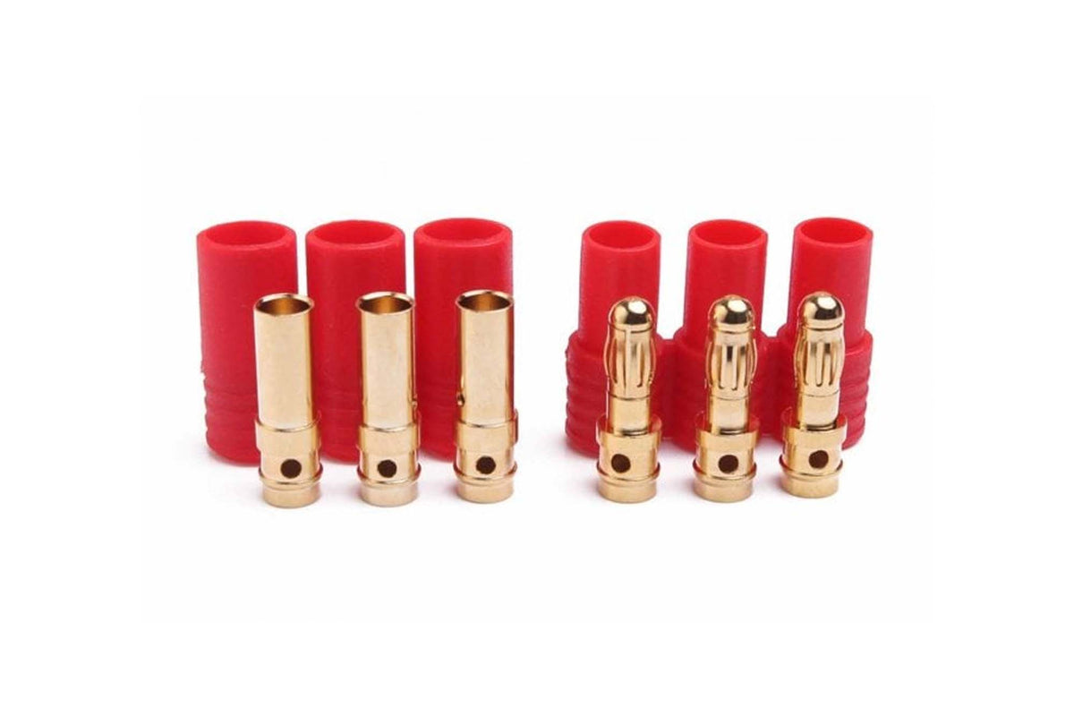 Amass 3x3.5mm Bullet Connector pair