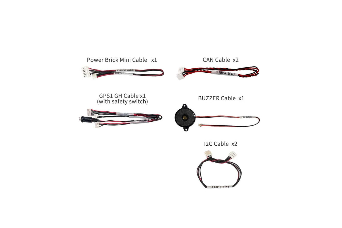 CubePilot- Mini Carrier Board Cable Set V2.2 (CP-06346)