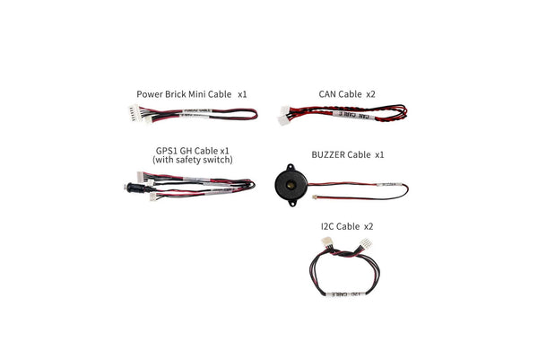 CubePilot- Mini Carrier Board Cable Set V2.2 (CP-06346)