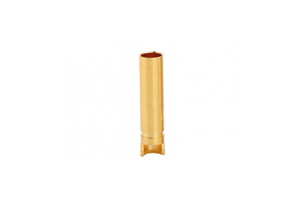 AMASS - GC4013-Female (GC4011) 4mm Gold Plated Bullet - 1Pcs