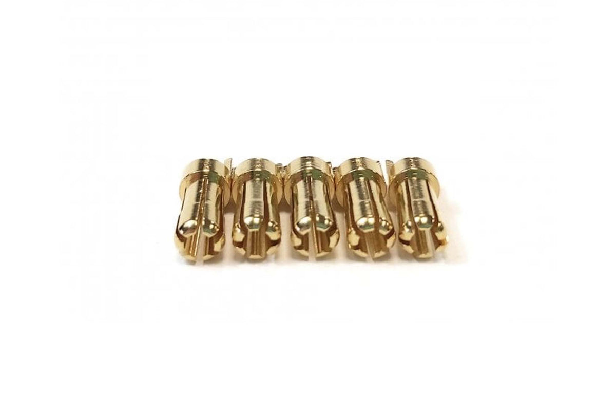 AMASS - GC5510 5.5mm Gold Plated Bullets - Male - 1 Pcs