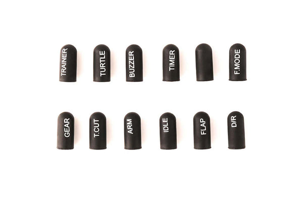 12pcs Labeled Silicon Switch Cover Set (Short/ Long)