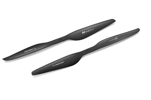 Hobbywing - MP 21x6.3 VTOL Carbon Fibre Matt Propeller Set - (1CW/1CCW)