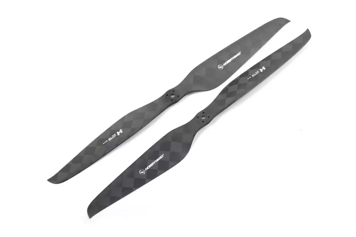 Hobbywing - ML 22x7.8 VTOL Carbon Fibre Matt Propeller Set - (1CW/1CCW)