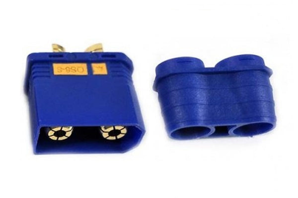 QS8 Antispark Male Connector Blue- 1PC