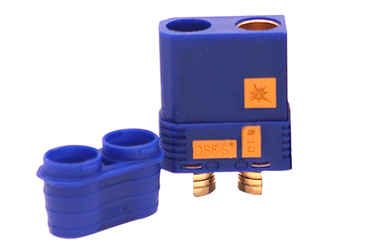QS8 Antispark Female Connector Blue- 1PC