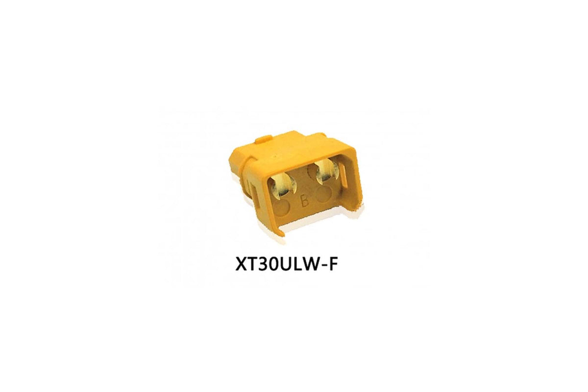 XT30ULW-F- Right Angle XT30 connector with Lock Wire Soldering