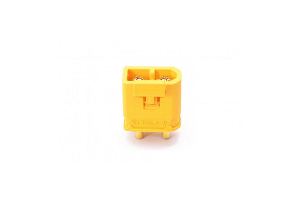 XT30ULB-M - Straight DIP PCB Male Push Release Lock